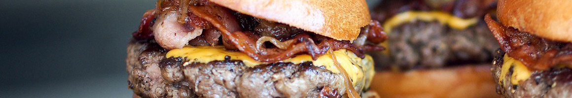Eating Burger at B&D Burgers restaurant in Savannah, GA.